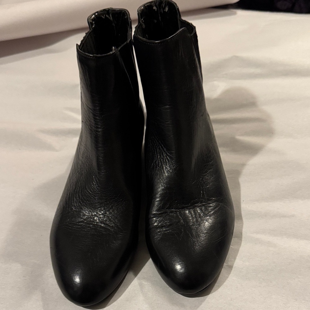 Marc Fisher Classic Black Ankle Boots